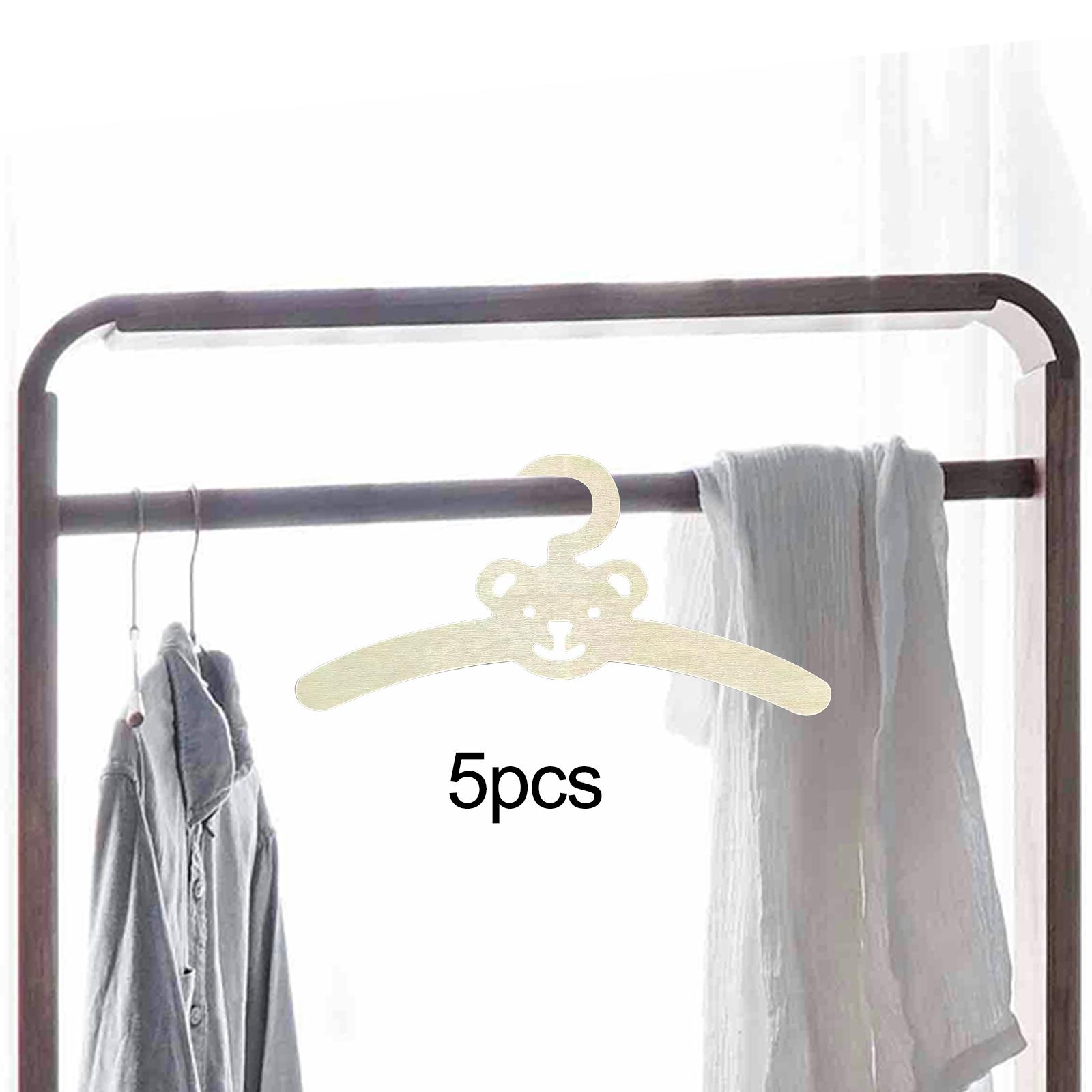 Baby Clothing Hanging Rack - 아기 옷걸이 5개, 어린이 옷걸이, 미끄럼