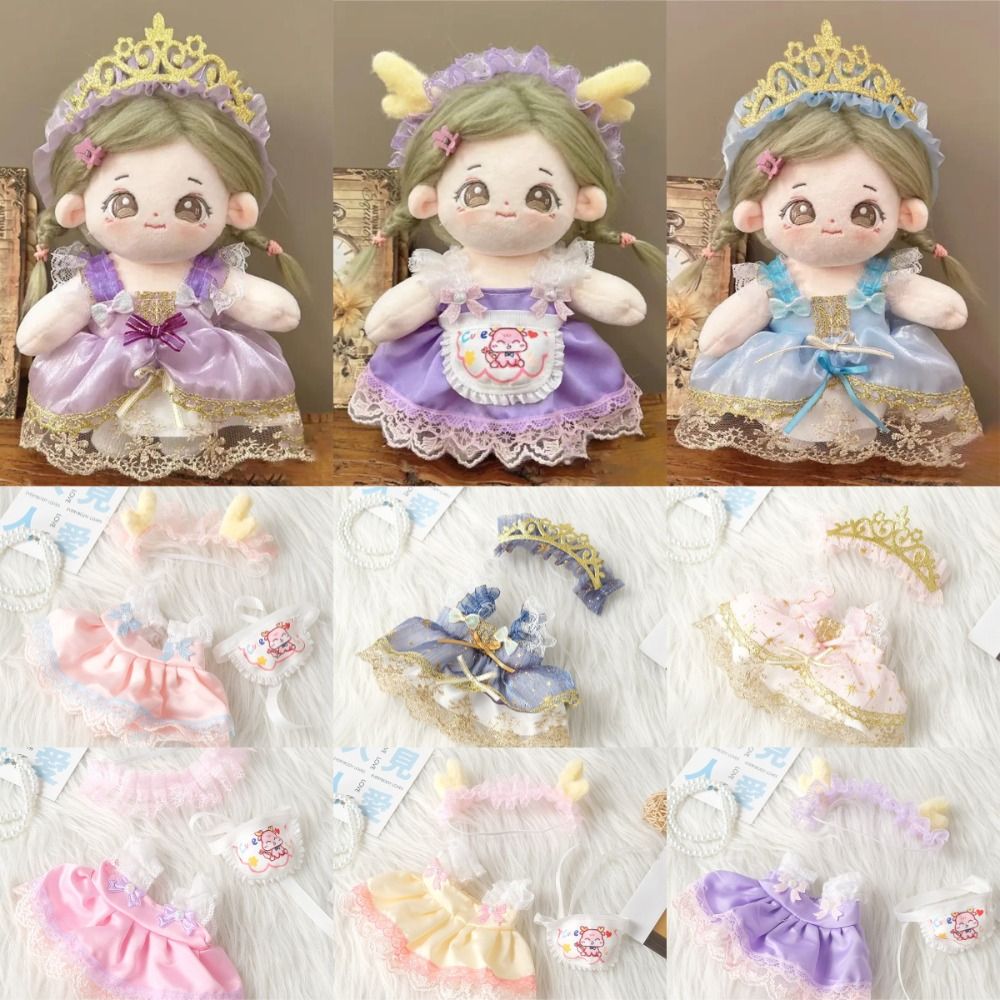 귀여운 DIY 인형 스커트 세트 20cm 다양한 스타일 - Baby Clothing Usa 리뷰 및 가격